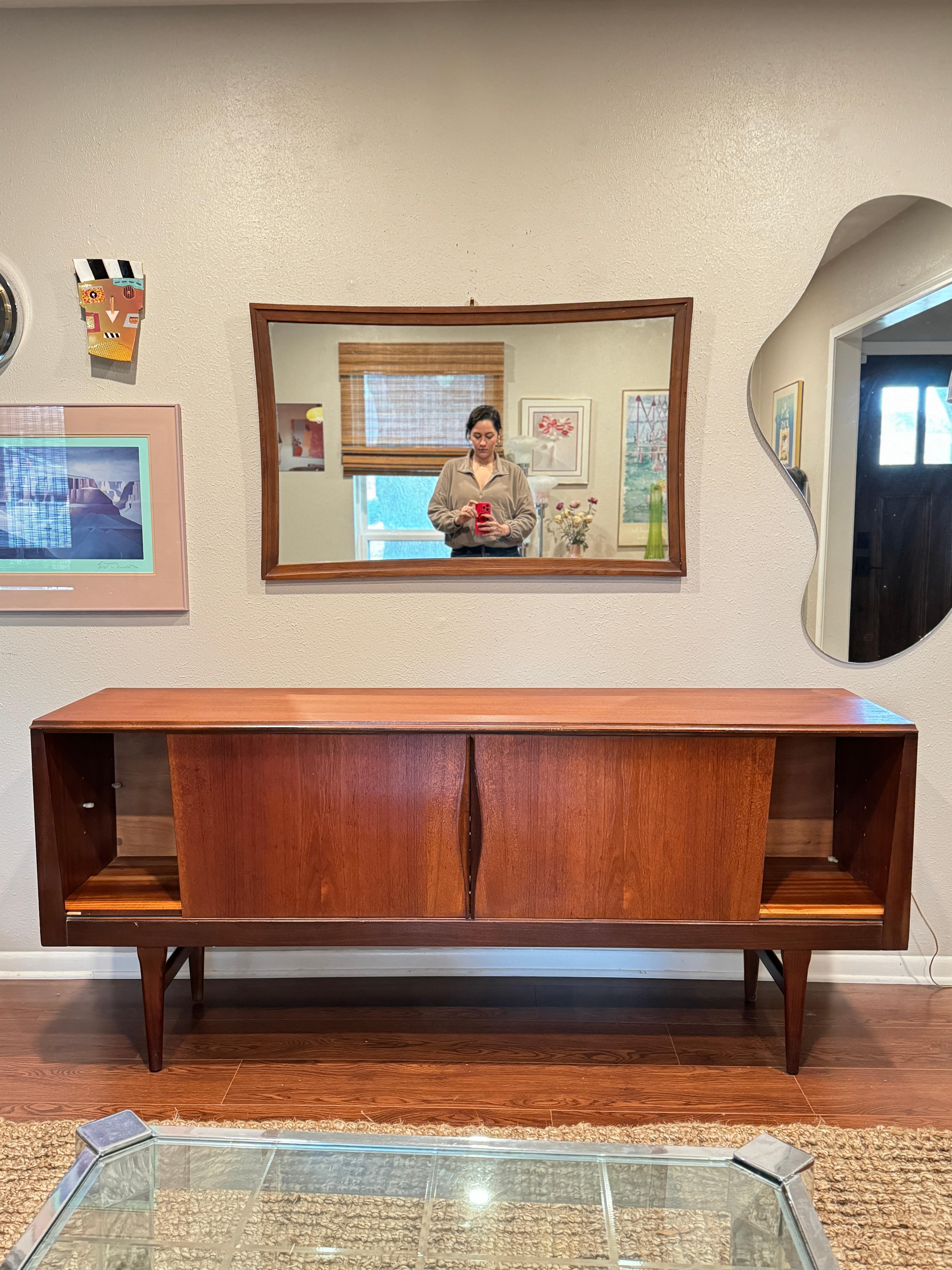 Mid century modern sideboard made of teak, circa 1960’s For Sale 4