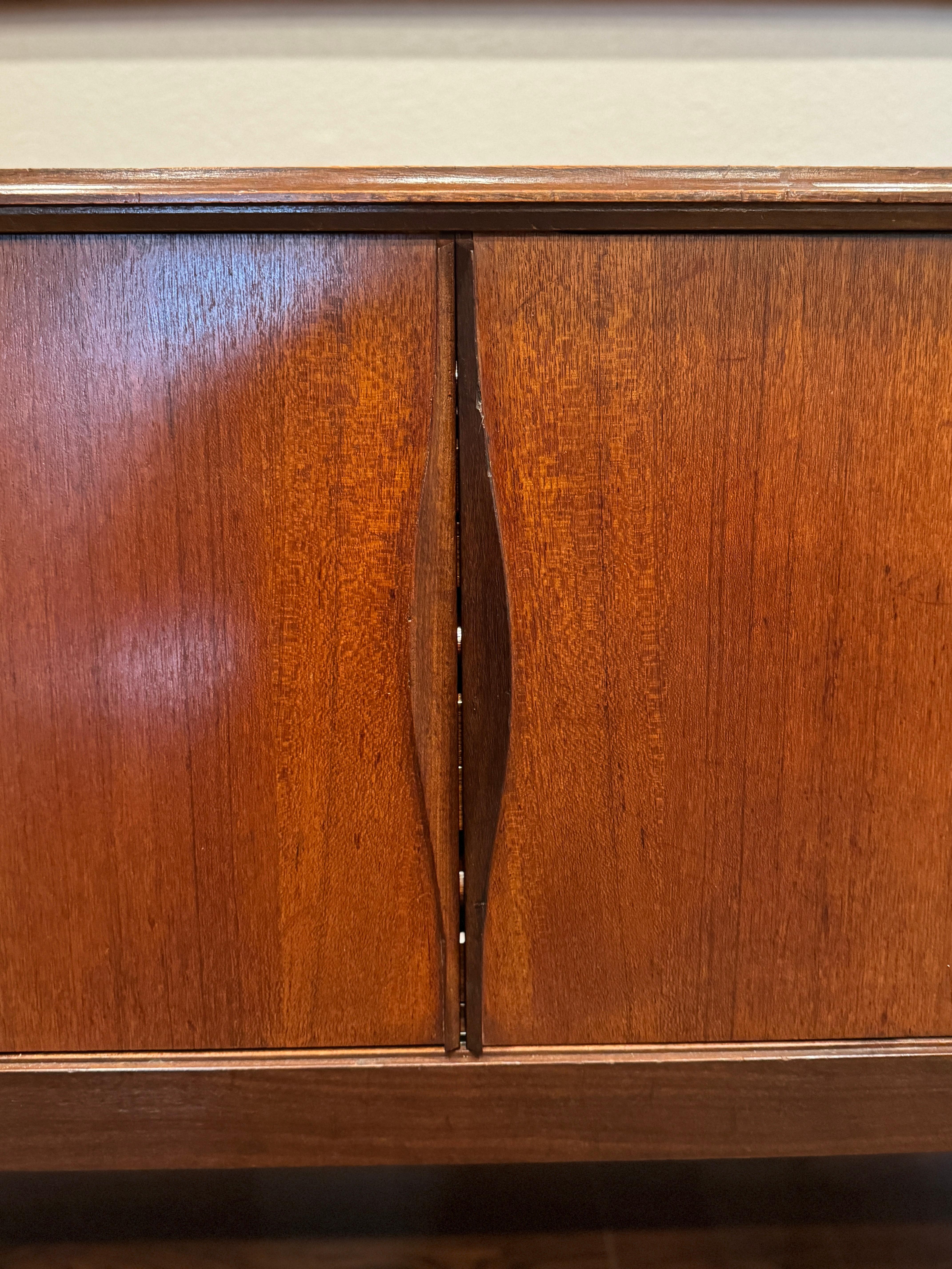 Mid century modern sideboard made of teak, circa 1960’s For Sale 2