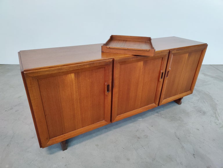 Mid-Century Modern Sideboard MB 51 by Fanco Albini for Poggi, Italy, 1950s For Sale 10