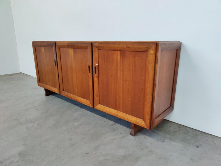 Italian Mid-Century Modern Sideboard MB 51 by Fanco Albini for Poggi, Italy, 1950s For Sale