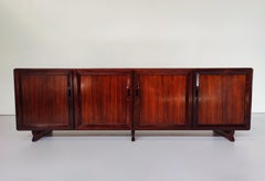 Credenza moderna di metà secolo MB15 di Fanco Albini per Poggi, Italia, anni '50