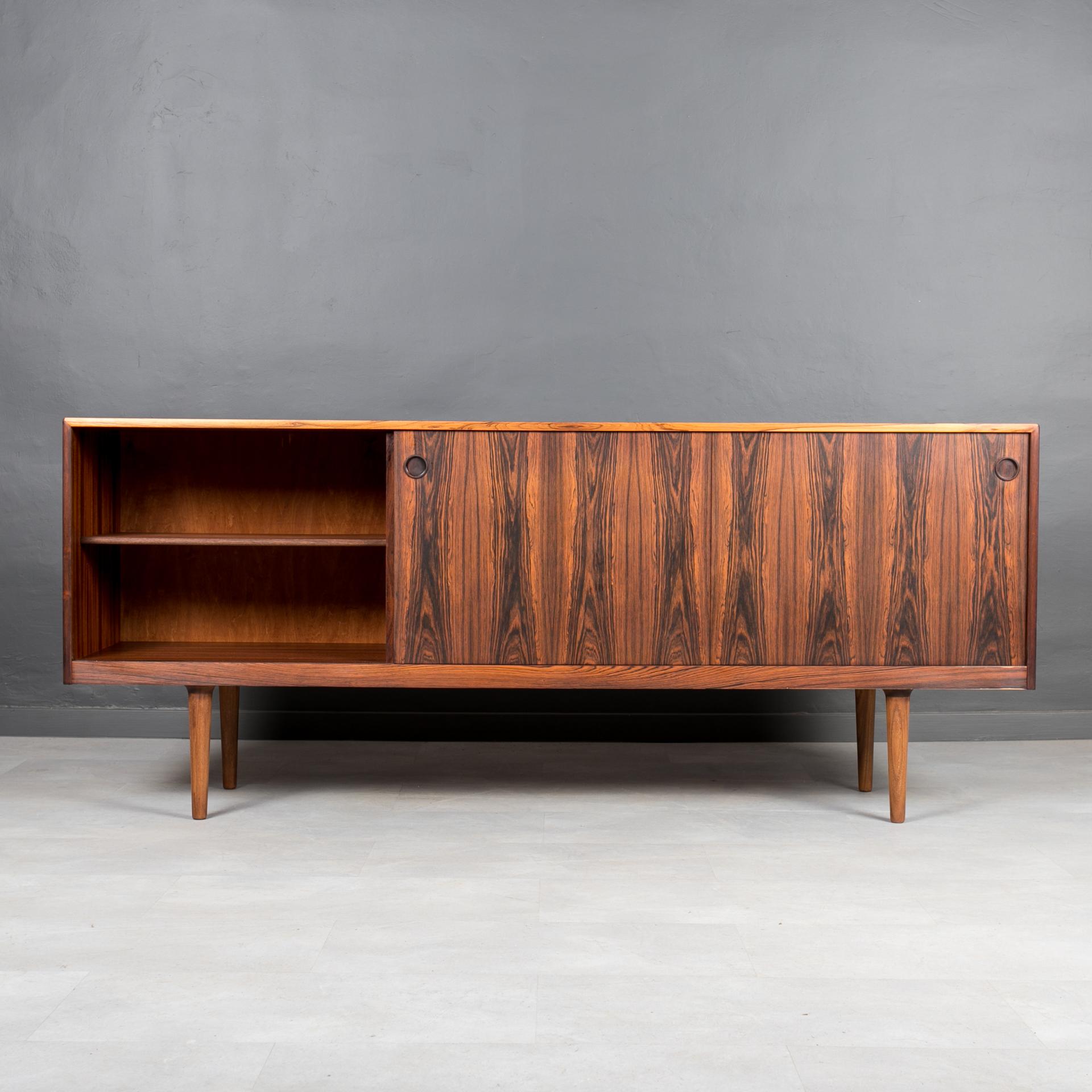Oiled Mid-Century Modern Sideboard, Norway, 1960s For Sale