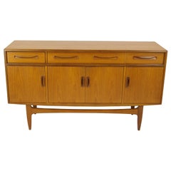 Buffet moderne du milieu du siècle:: teck:: GPlan:: gamme Fresco:: meubles anciens