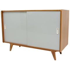 Vintage Mid-Century Modern Sideboard U-452 by Jiří Jiroutek, 1960s, Czechoslovakia