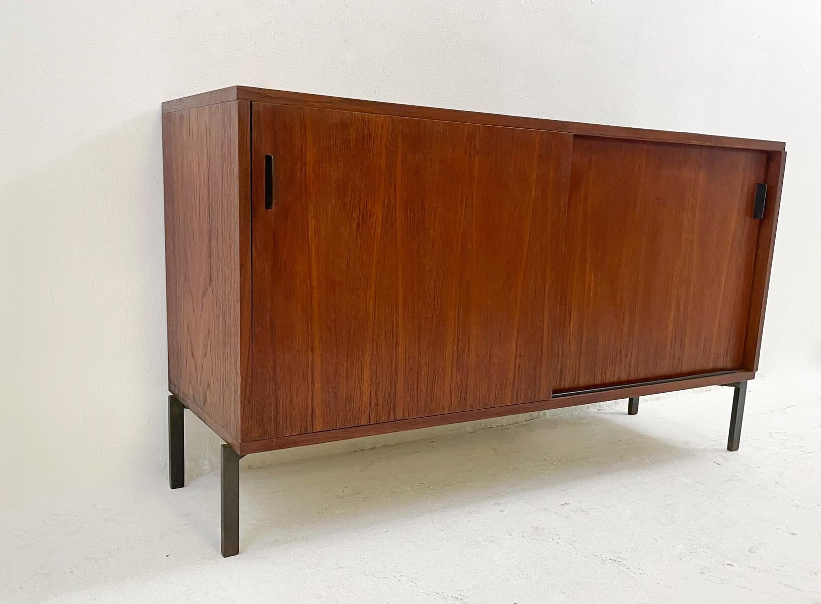 Mid-Century Modern Sideboard, Wood, Germany, 1960s - 2 Available For Sale 2