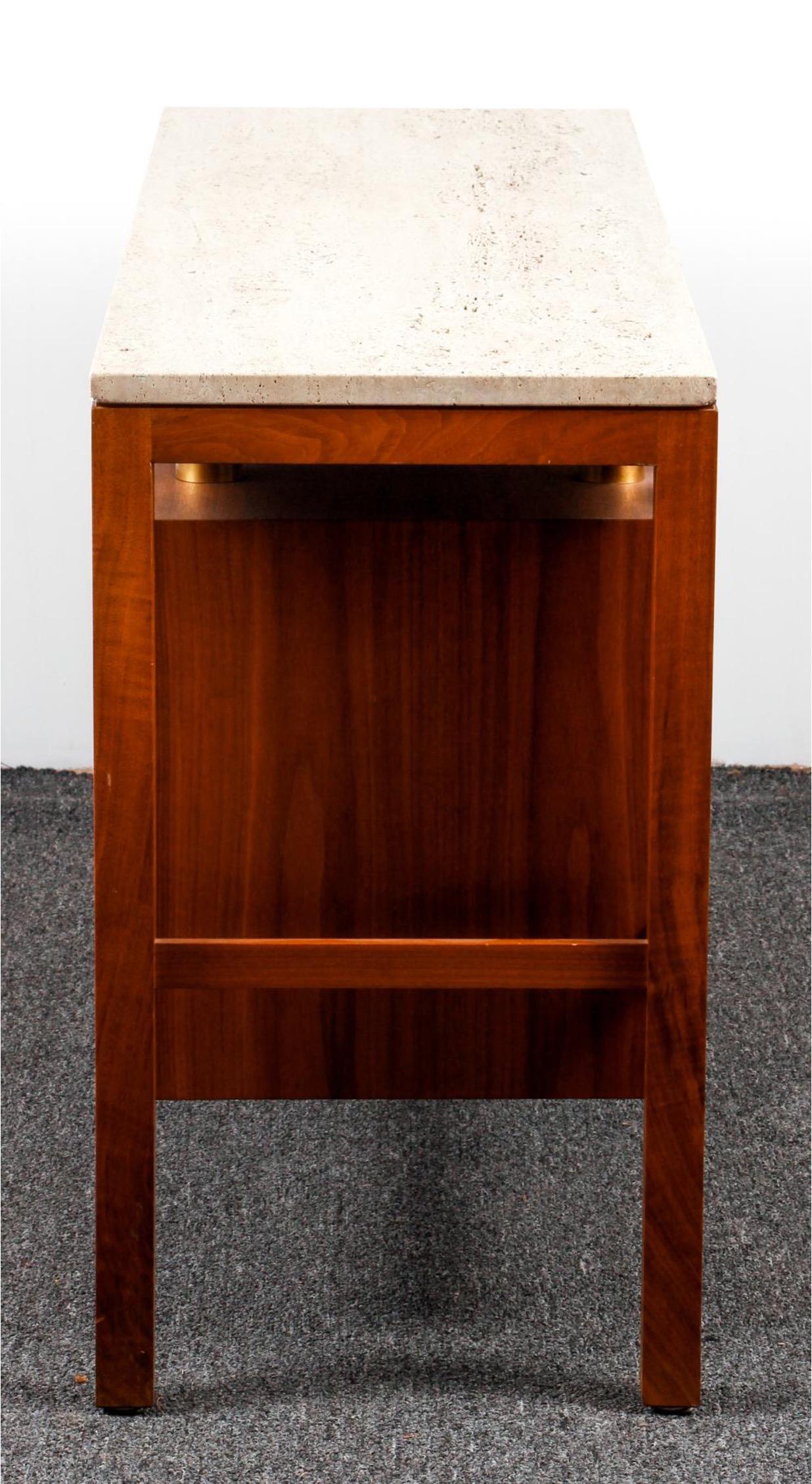 Vladimir Kagan, 1961 Mid-Century Modern Sideboards / Cabinets Original Receipts In Fair Condition For Sale In North Miami, FL