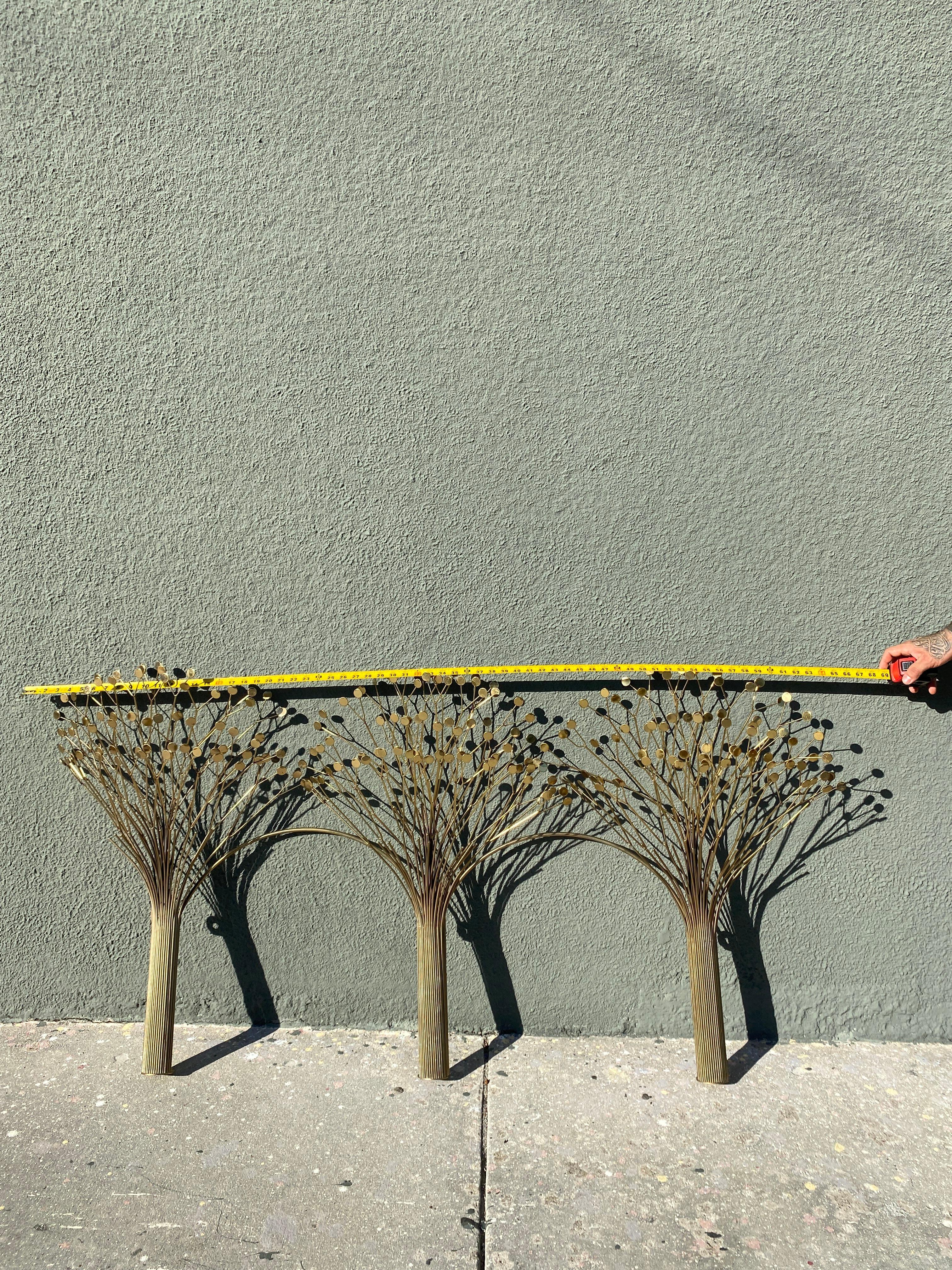 Sculpture d'arbres en laiton signée Curtis Jere, mi-siècle moderne en vente 2