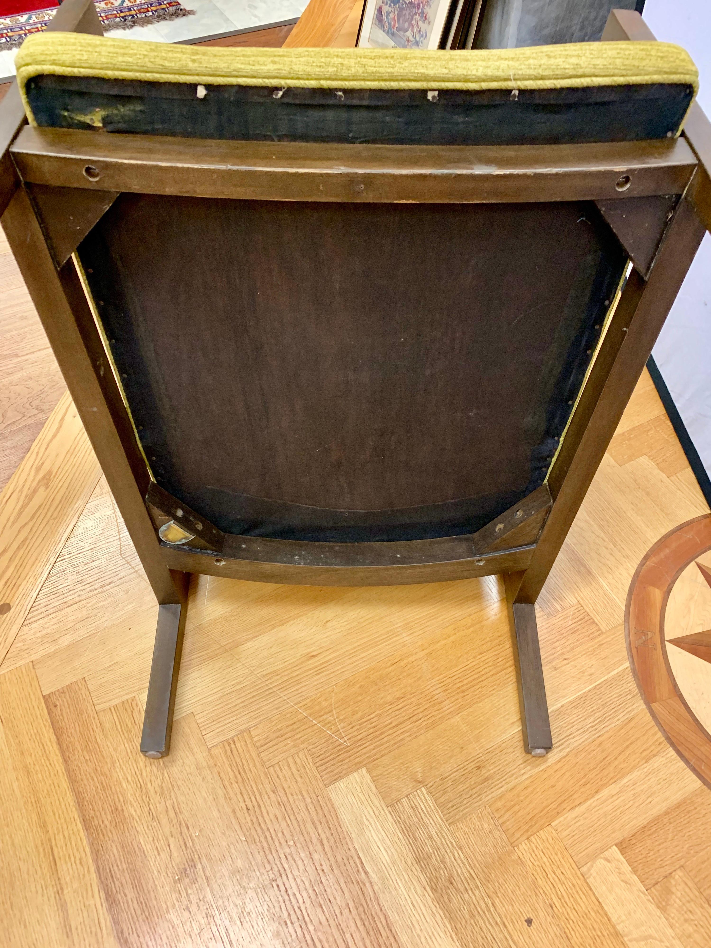 Mid-Century Modern Signed Edward Wormley Dunbar Lounge Chair 6