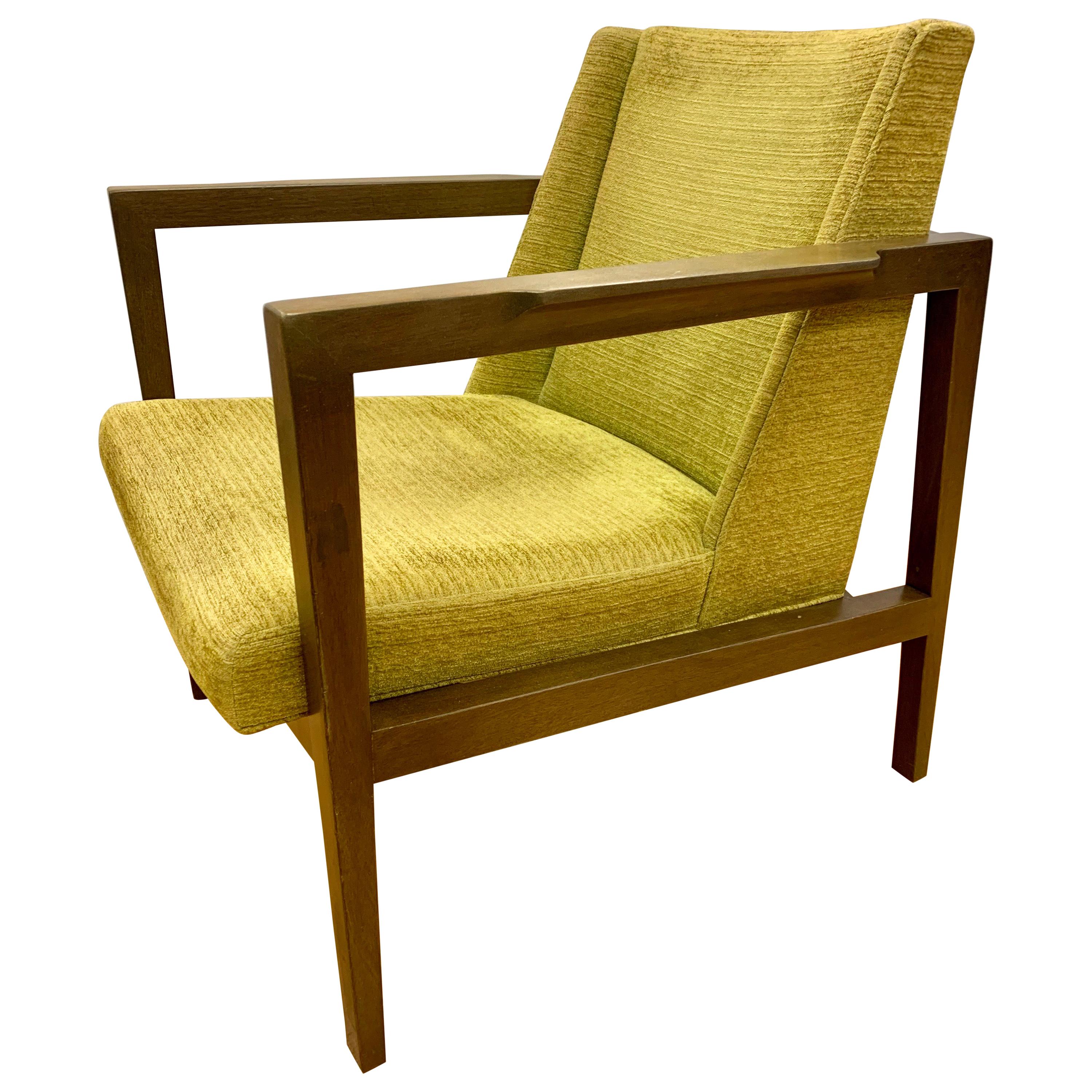 Mid-Century Modern Signed Edward Wormley Dunbar Lounge Chair