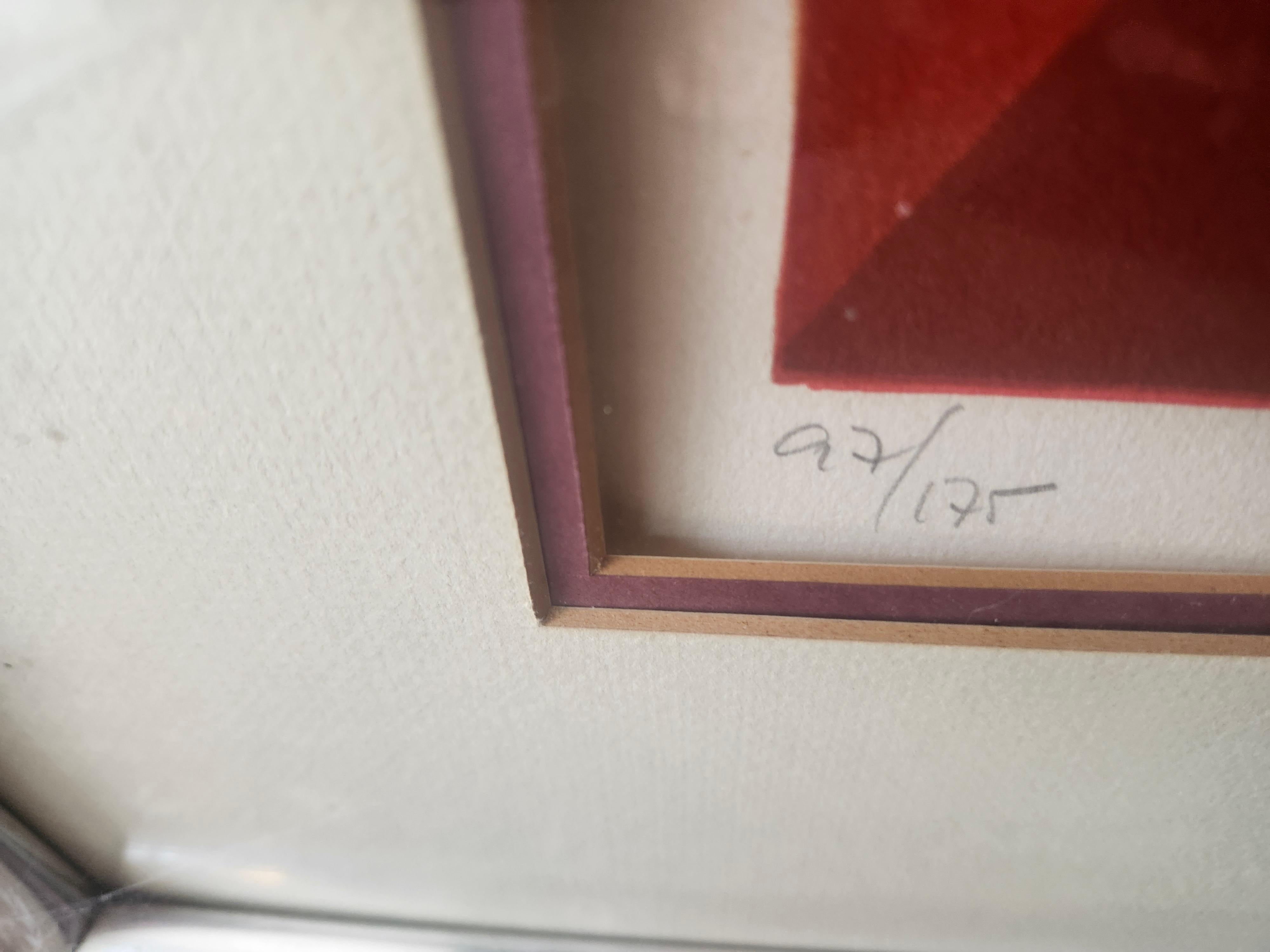 Mitte des Jahrhunderts Modern Signiert Nummeriert Litho Frau mit Taube Alvar Sunol Munos-Ramos (Handgefertigt) im Angebot