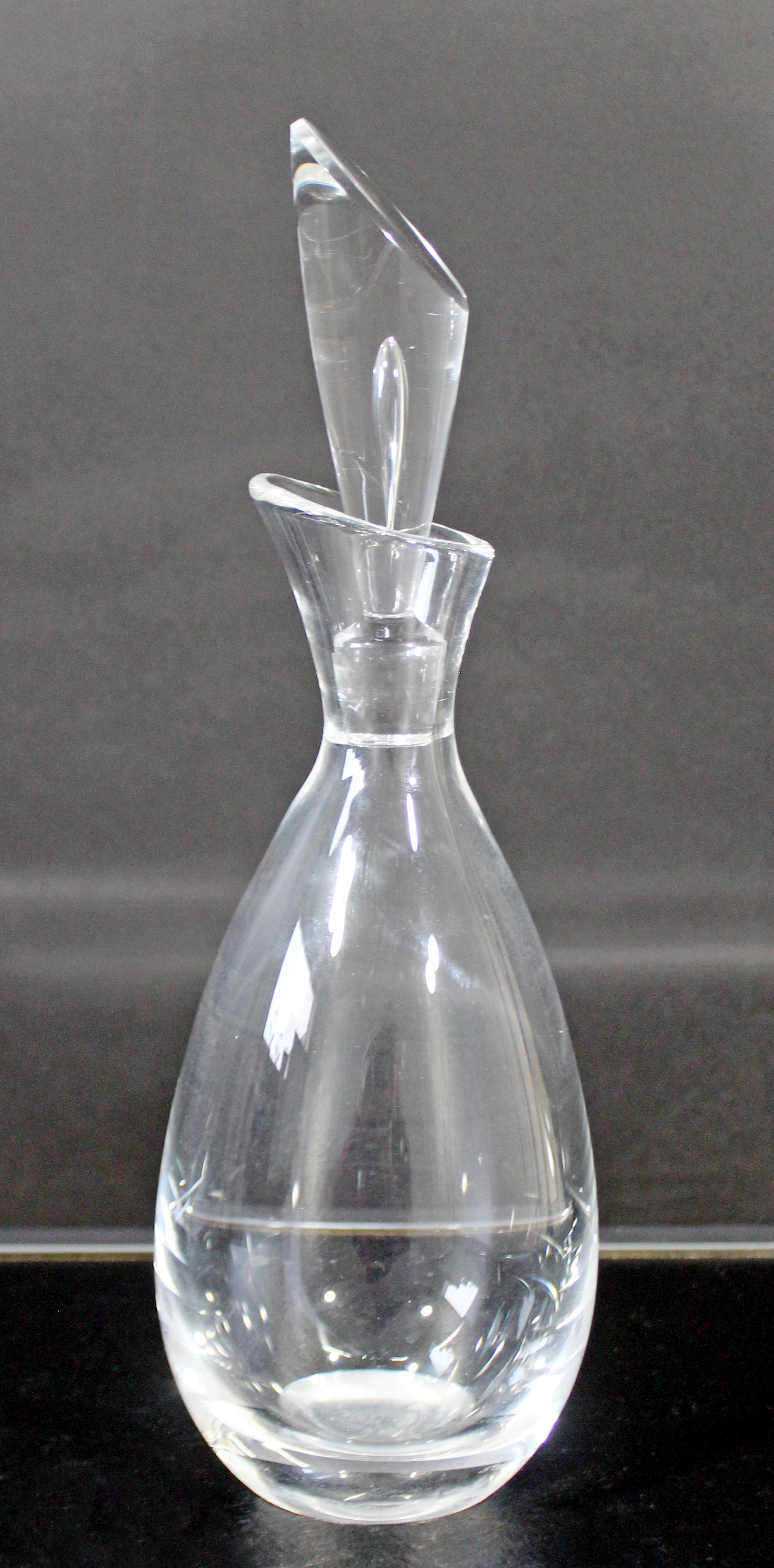 steuben decanter