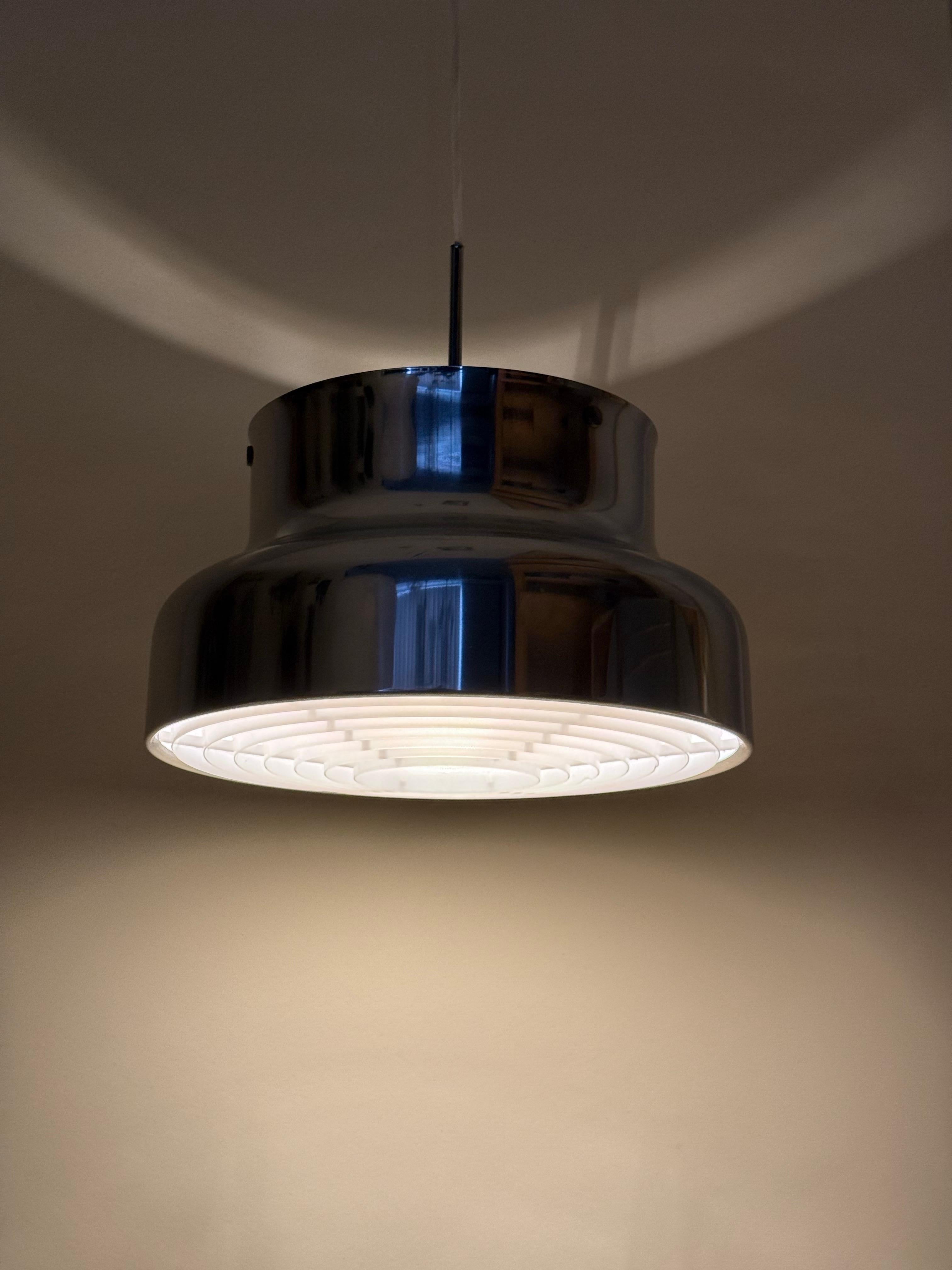 Lámpara de techo Bumling de plata moderna de mediados de siglo Anders Pehrson para Ateljé Lyktan en venta 7