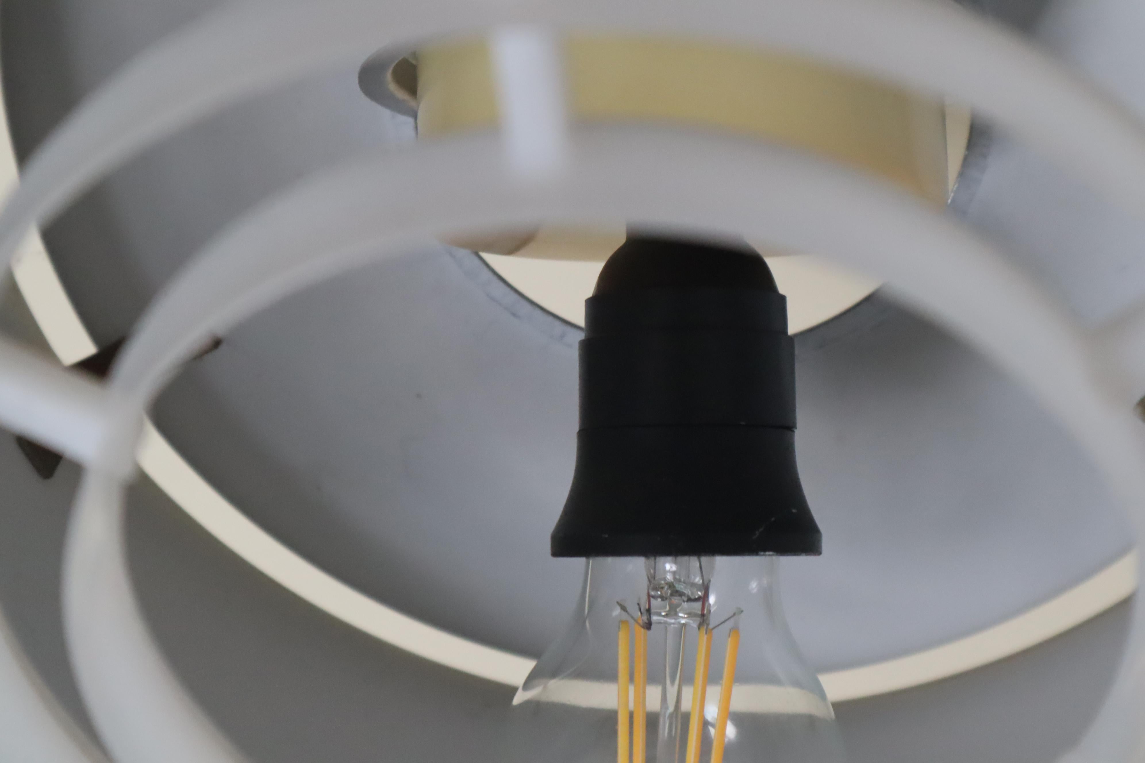 Lámpara de techo Bumling de plata moderna de mediados de siglo Anders Pehrson para Ateljé Lyktan en Bueno estado para la venta en Hannover, DE