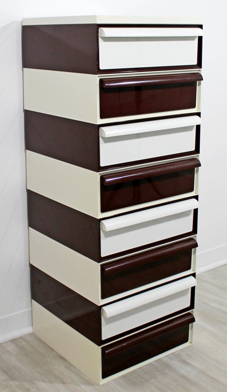 Mid-Century Modern Simon Russell for Kartell 8-Drawer Stacking File ...