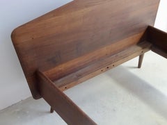 Mid-Century Modern Single Bed by "Móveis Cimo", Brazil, 1950s