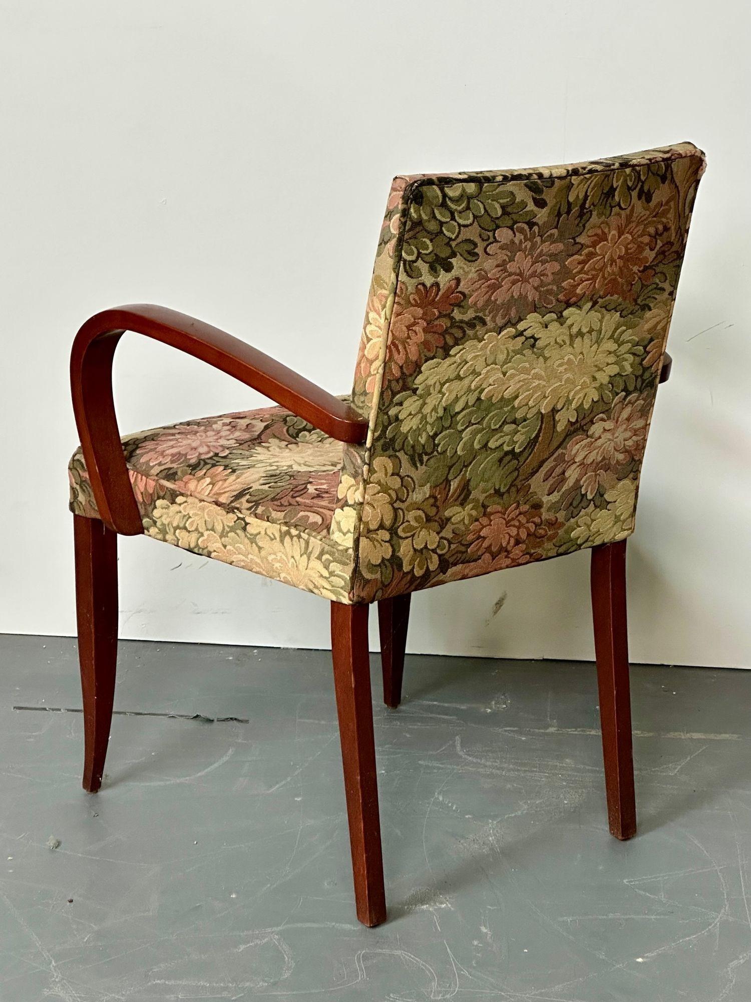 Mid-Century Modern Single Dakota Jackson PFM Upholstered Dining / Arm Chair For Sale 4