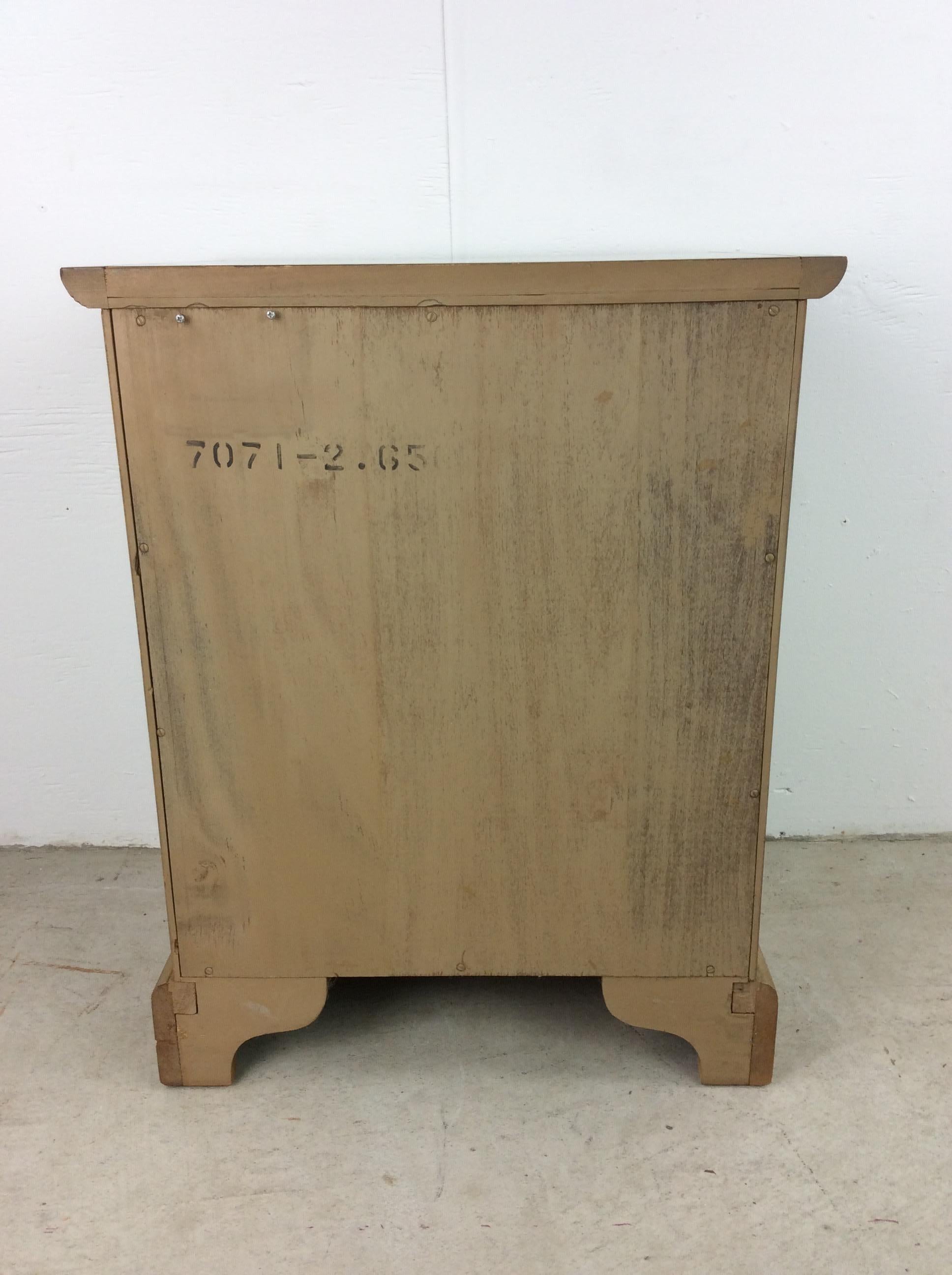 Mid Century Modern Single Drawer Nightstand by Drexel For Sale 3
