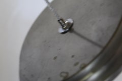 Mid Century Modern Single Glass Orb pendant light ,  Italian