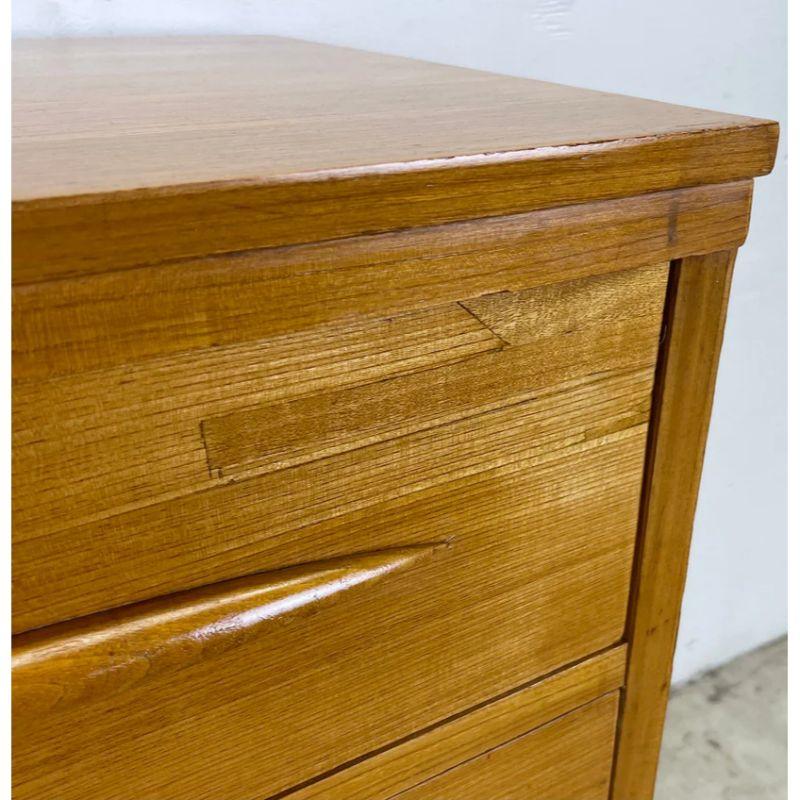 mid century dresser solid wood