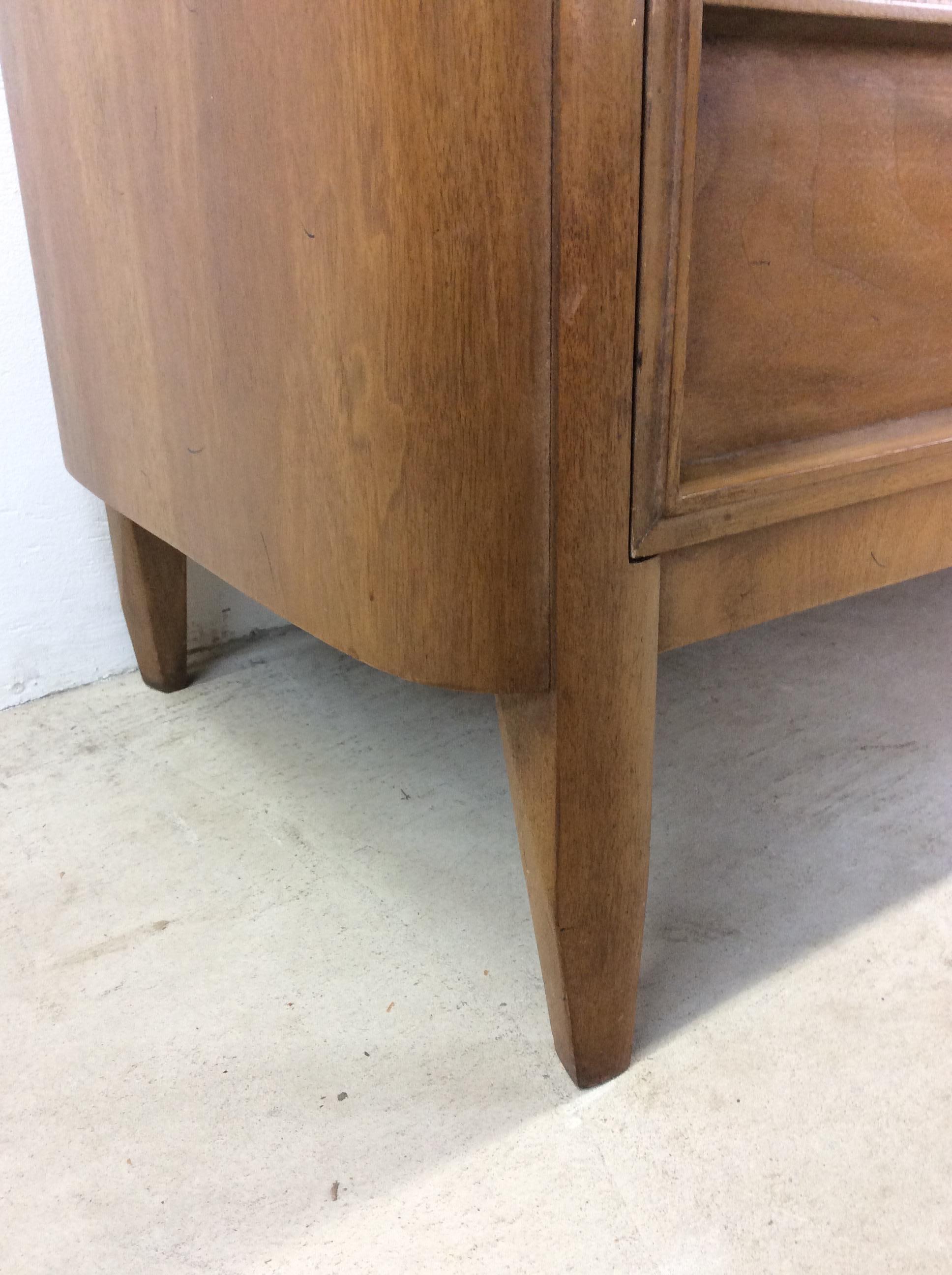 Cómoda baja de seis cajones Mid Century Modern by American of Martinsville en venta 12