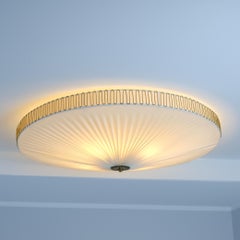 Mid-Century Modern Sizable Flush Mount, Model K5-40, Idman 1950s