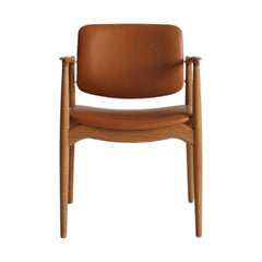 Chaise capitaine SJ.67, moderne du milieu du siècle dernier, d'Erik Buck. New edition