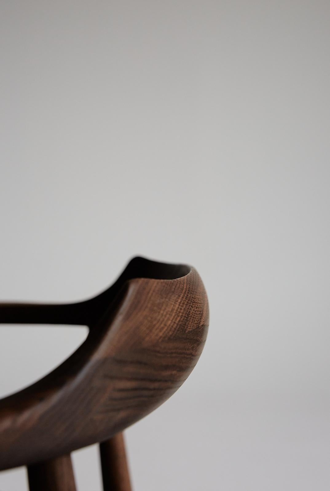 Sedia SJ.750 OVAL di Arne Wahl Iversen, in stile Mid-Century Modern. Nuova edizione in vendita 4