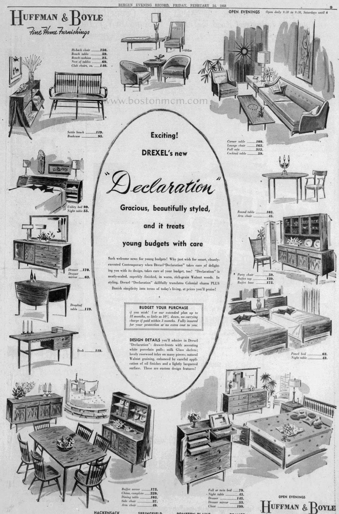 Tête de lit en noyer à lattes de style moderne du milieu du siècle par Kipp Stewart & Stewart McDougal en vente 8