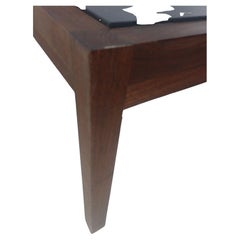 Mid-Century Modern Slate Top Cocktail Table, circa 1965