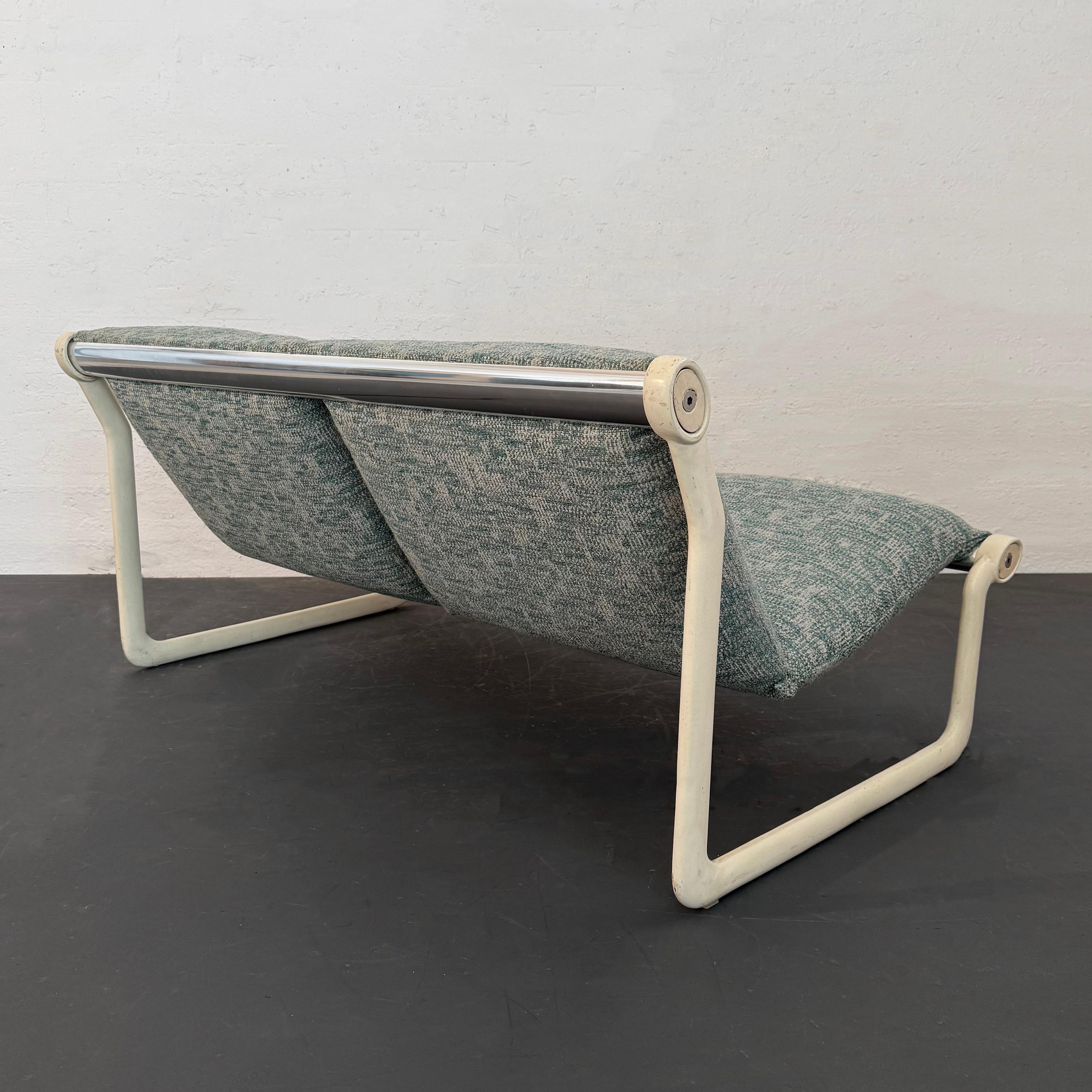 Sofá Loveseat Sling Moderno de Mitad de Siglo Por Hannah Morrison Para Knoll siglo XX en venta