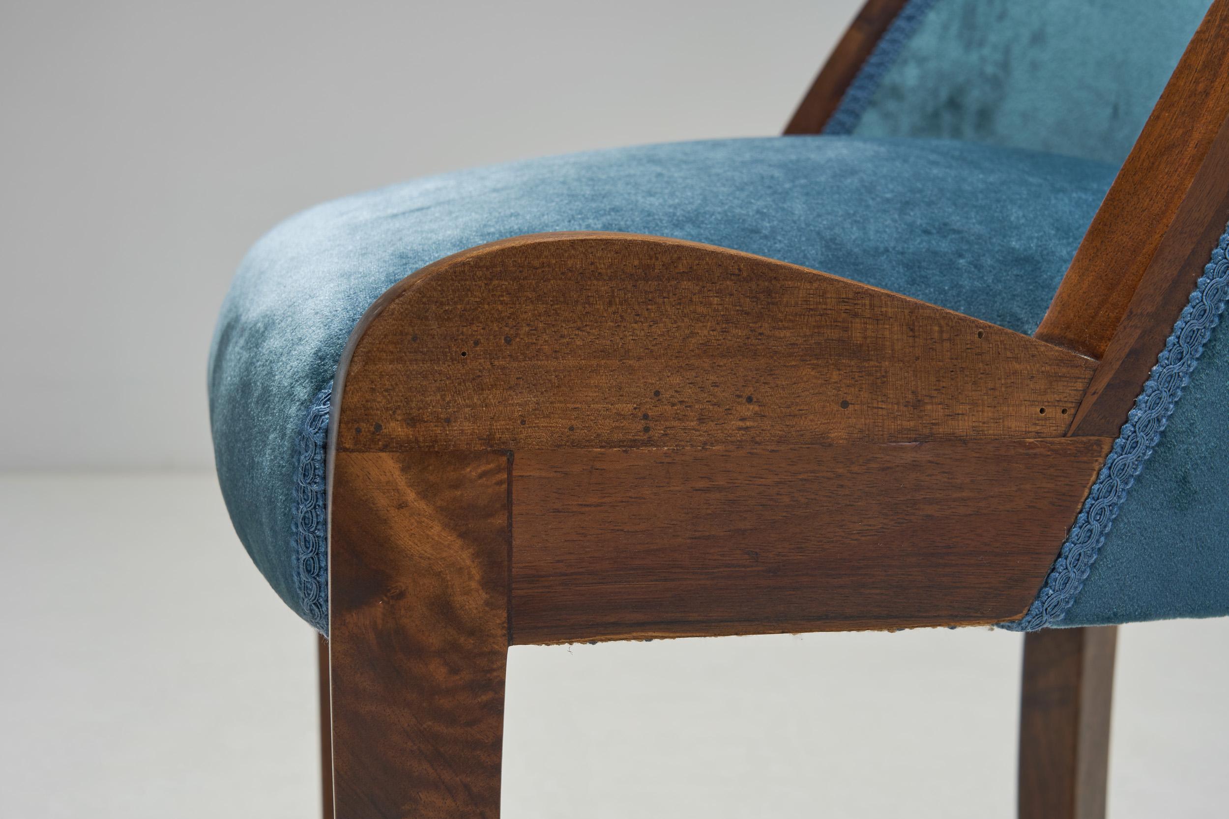 Mid-Century Modern Slipper Chair, Europa 20. Jahrhundert im Angebot 9