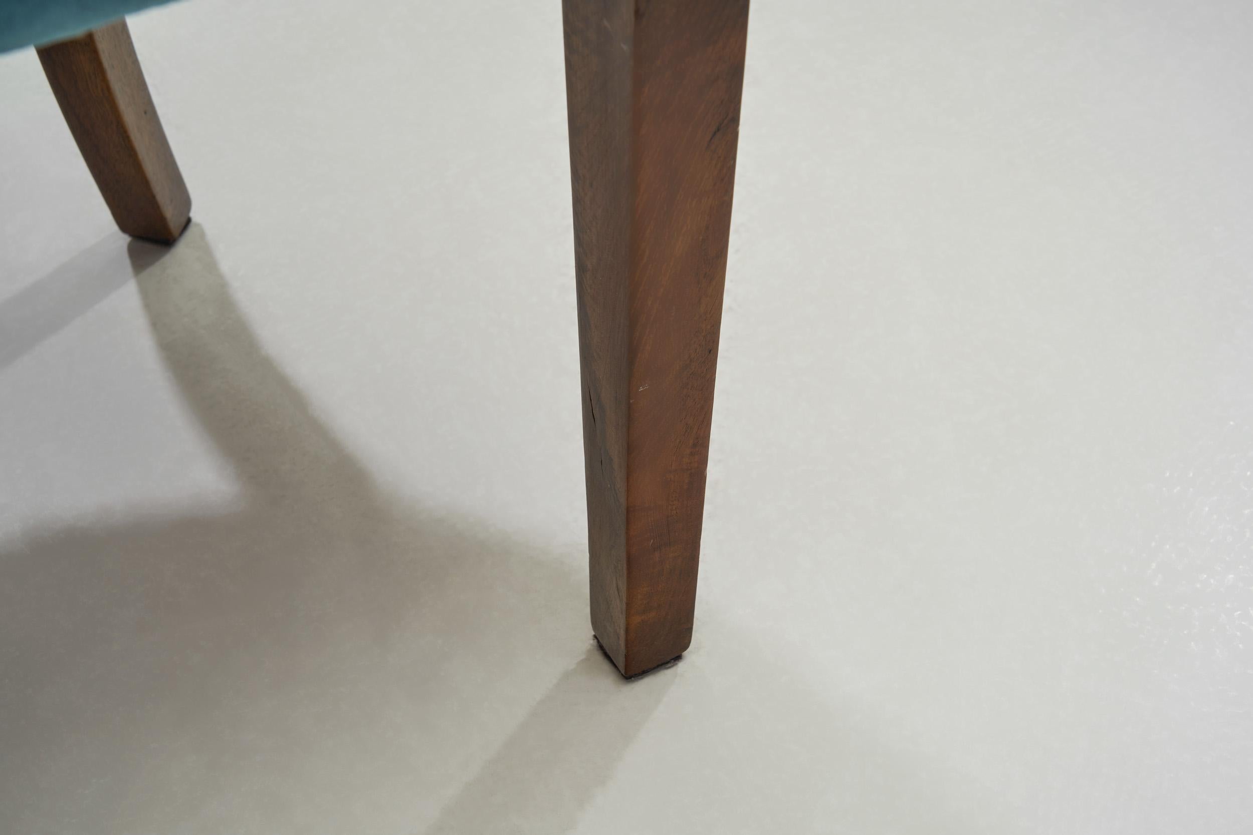 Mid-Century Modern Slipper Chair, Europa 20. Jahrhundert im Angebot 10