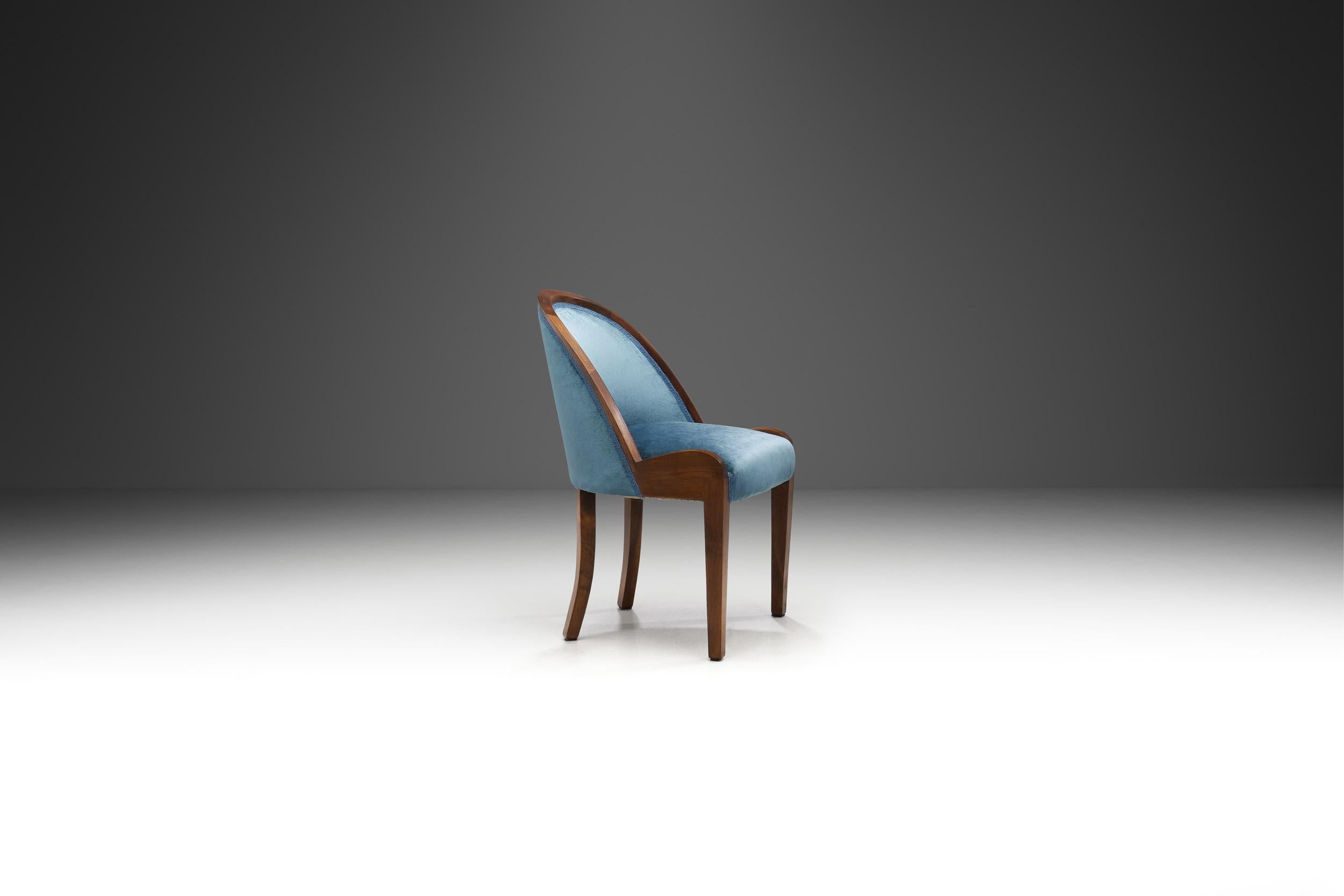 Mid-Century Modern Slipper Chair, Europa 20. Jahrhundert (Europäisch) im Angebot