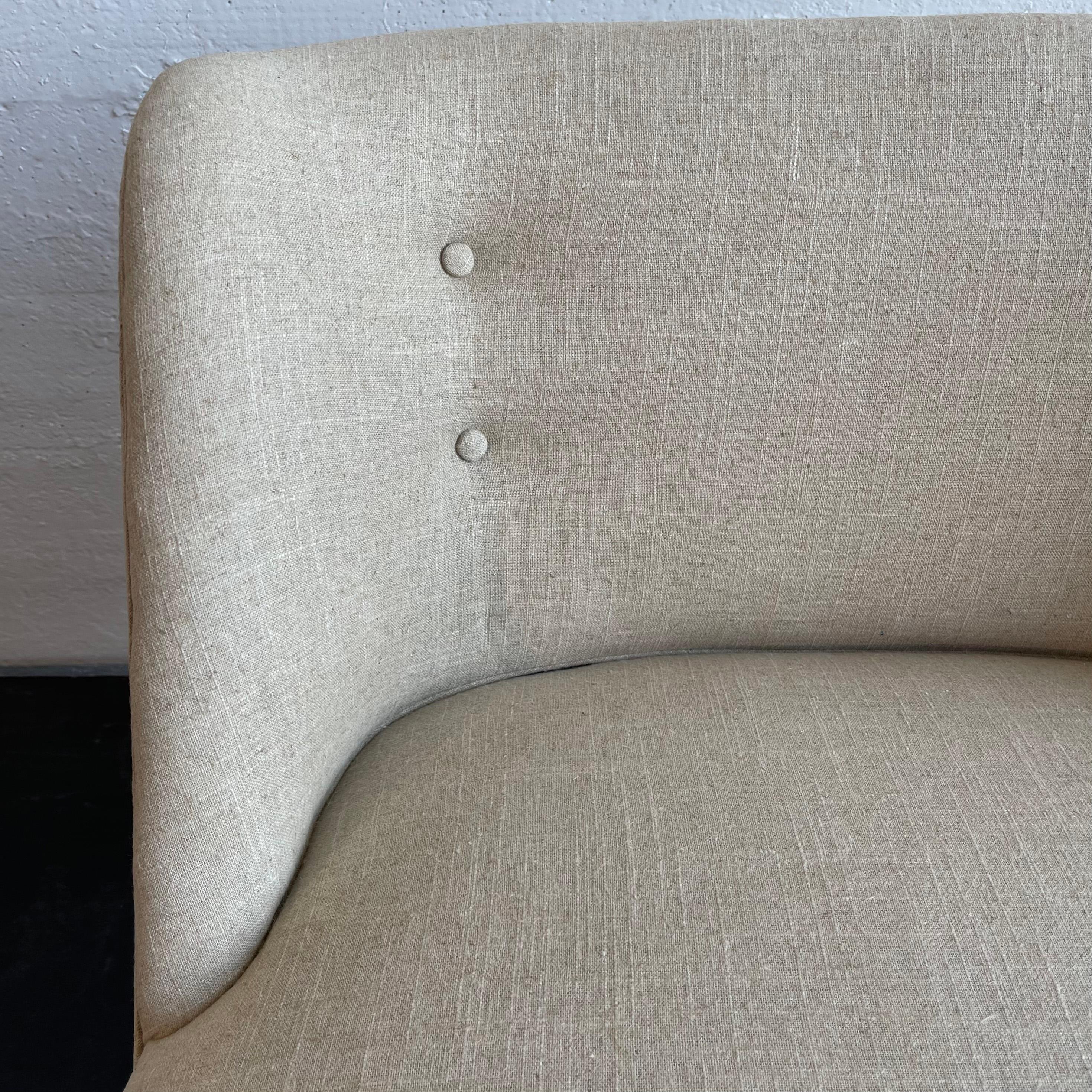 Mid-Century Modern Slipper Lounge Chair By Dan Johnson For Pacific Iron For Sale 5