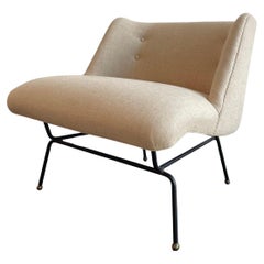Moderner Sessel ohne Armlehne aus der Mitte des Jahrhunderts von Dan Johnson für Pacific Iron