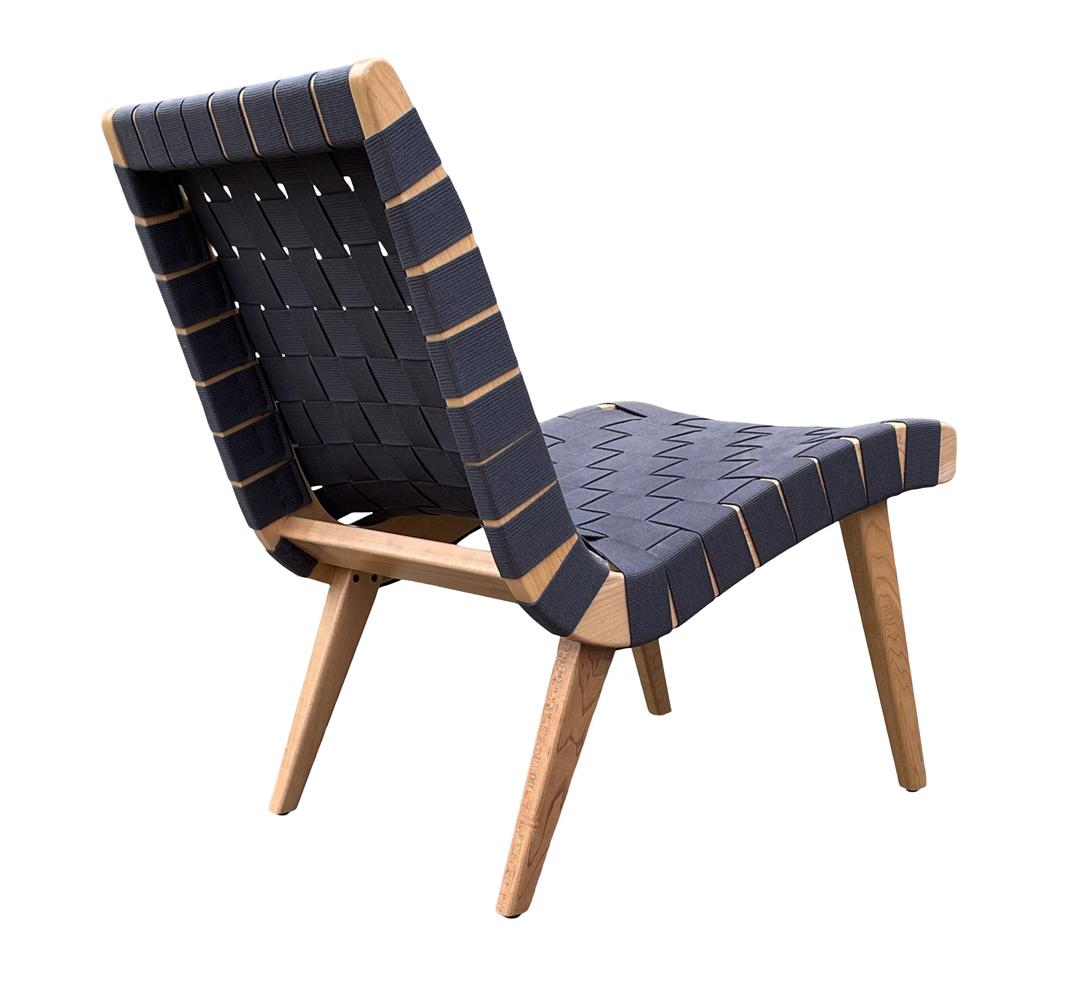 Mid-Century Modern Slipper Lounge Chair by Jens Risom for Knoll 2
