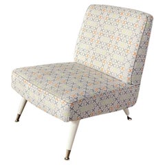 Mid-Century Modern Slipper Lounge Chair
