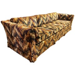 Mid-Century Modern Sloane NY Jack Lenor Larsen Long Sofa