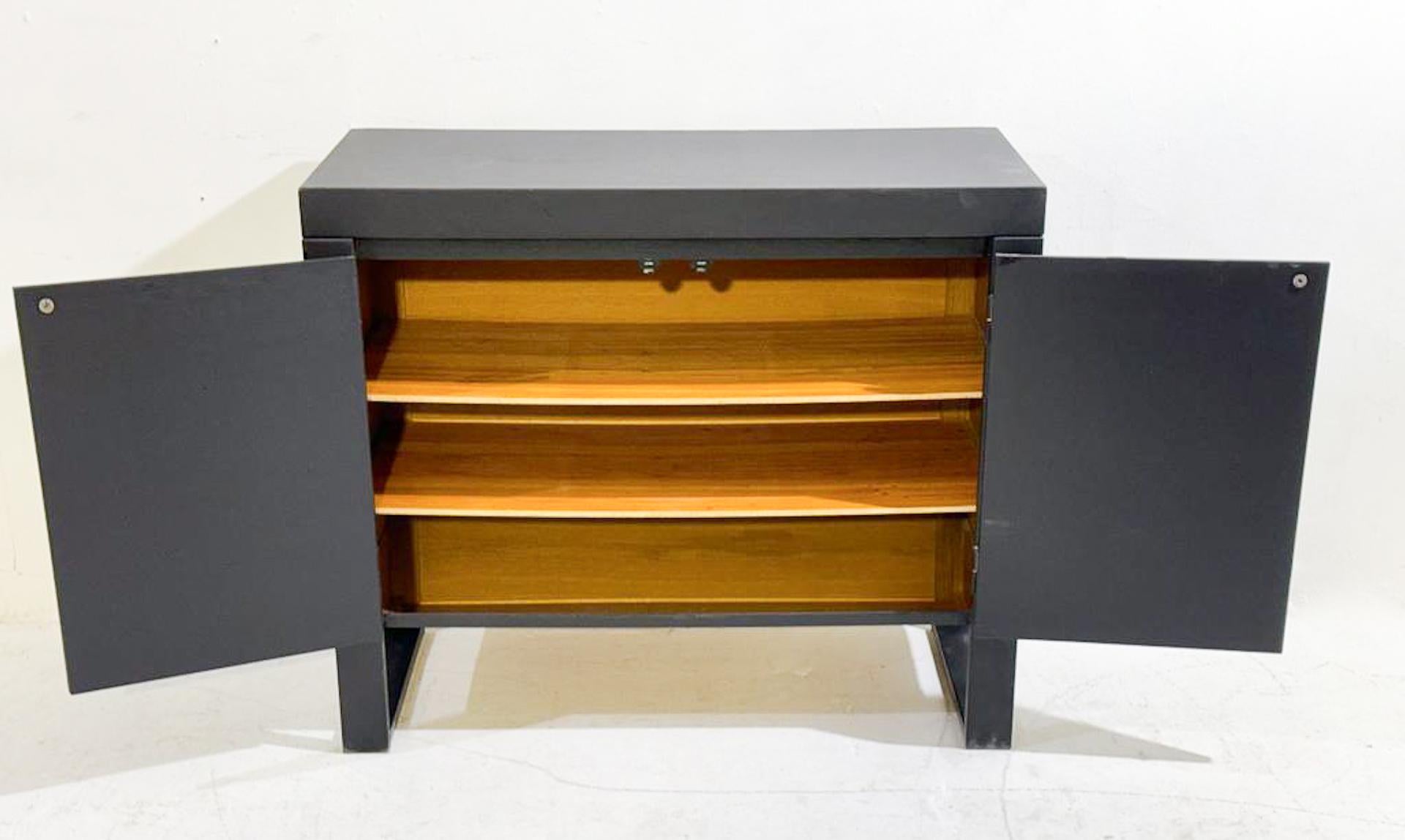 Mid-Century Modern Small Brutalist Chest, 1970s For Sale 1