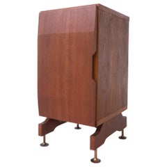 Cassapanca moderna di metà secolo, Wood, Italia, anni '60