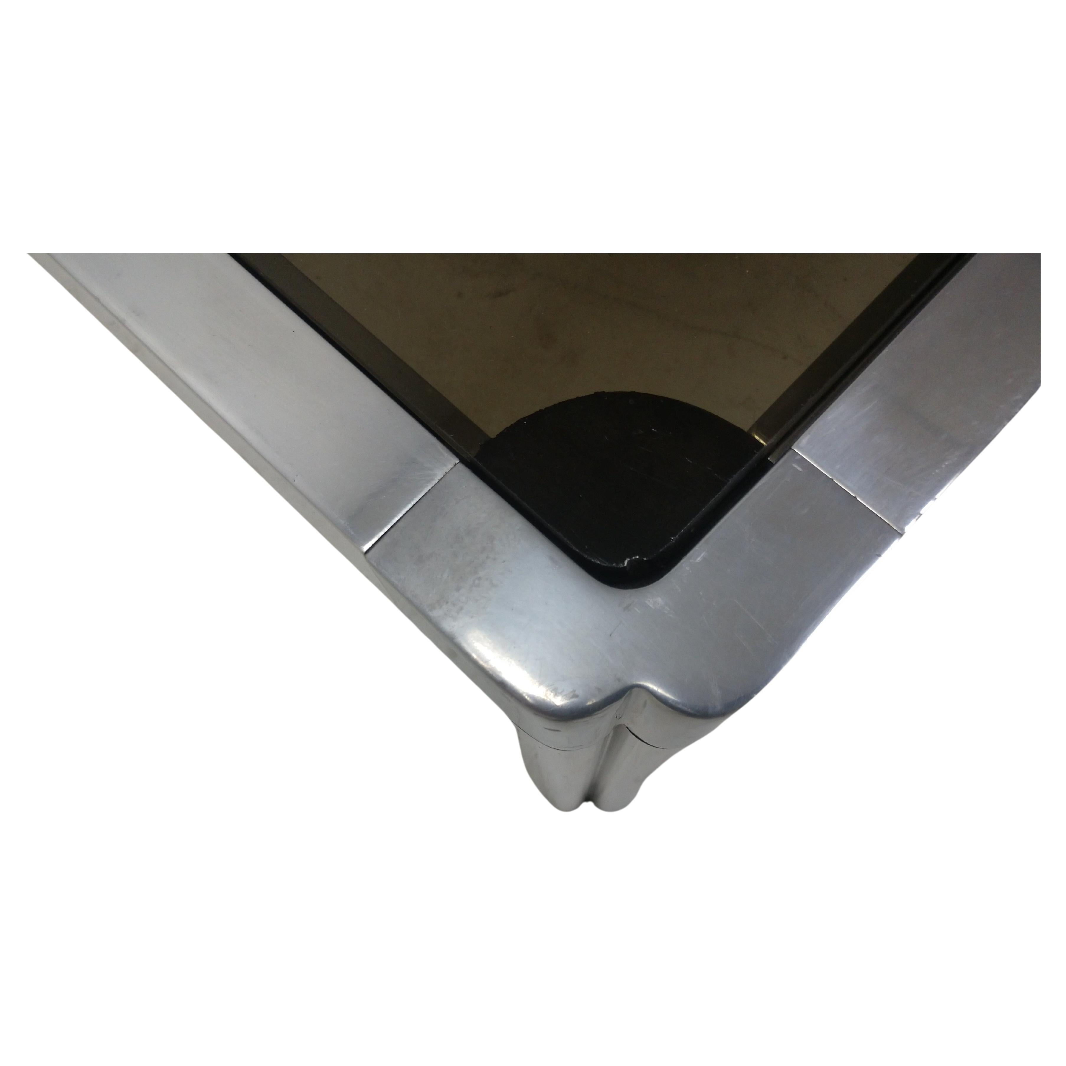 Fine XX secolo Cocktail Tables in vetro fumé di Kho Liang per Artifort, un tavolo moderno di metà secolo in vendita