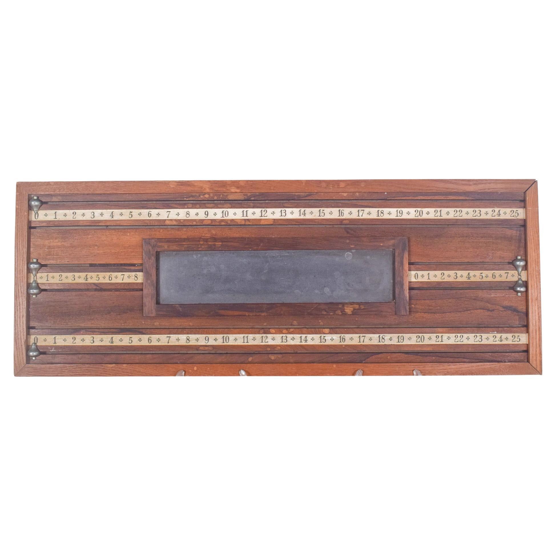 Mid Century Modern Snooker Marker