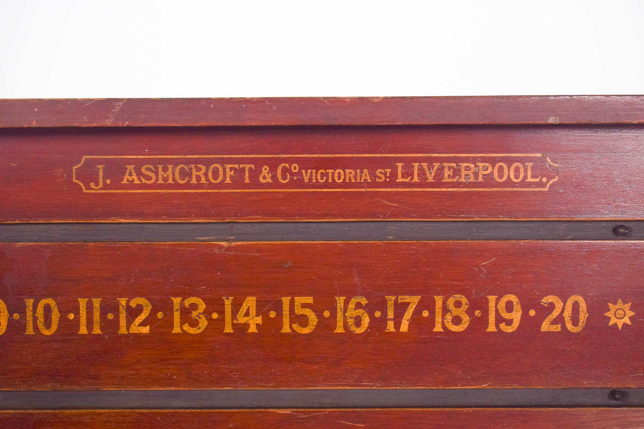 Mid-Century Modern Mid Century Modern Snooker or Pool Marker For Sale