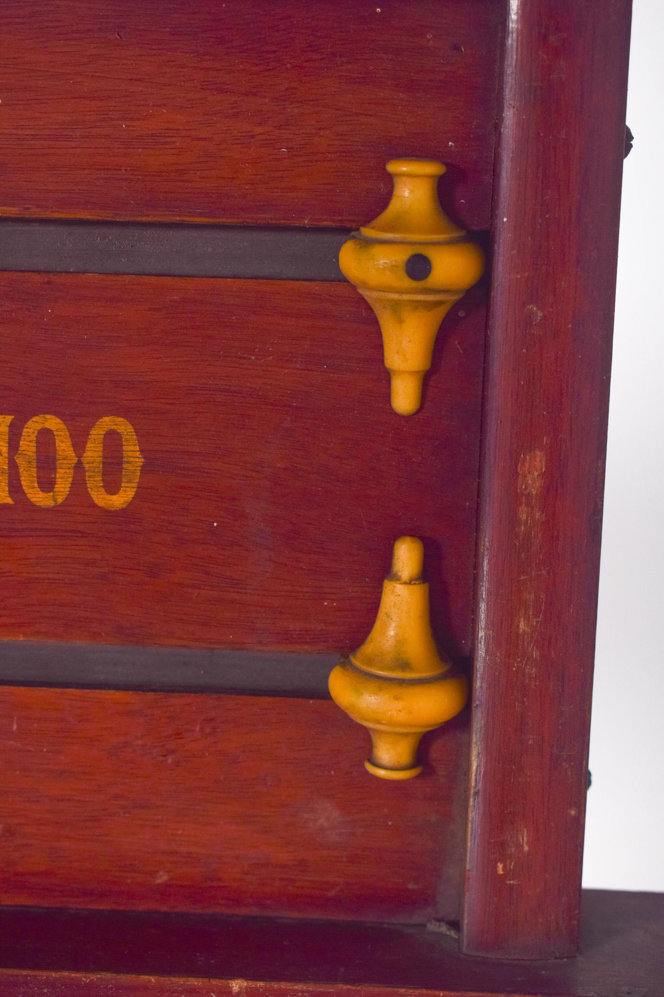 Mid Century Modern Snooker or Pool Marker In Fair Condition For Sale In Lisboa, Lisboa