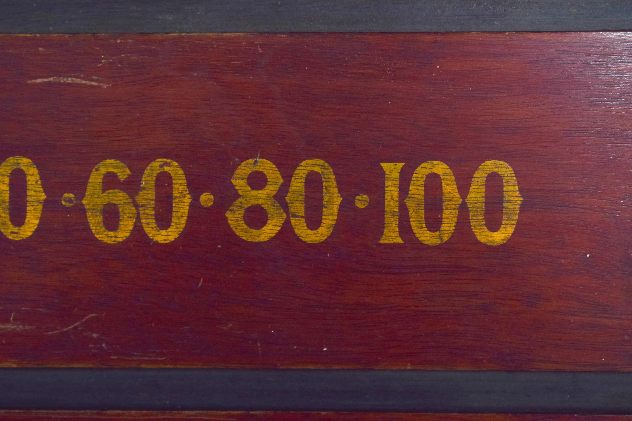 20th Century Mid Century Modern Snooker or Pool Marker For Sale
