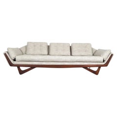 Mid-Century Modern Sofa Adrian Pearsall Style Gondola Sofa