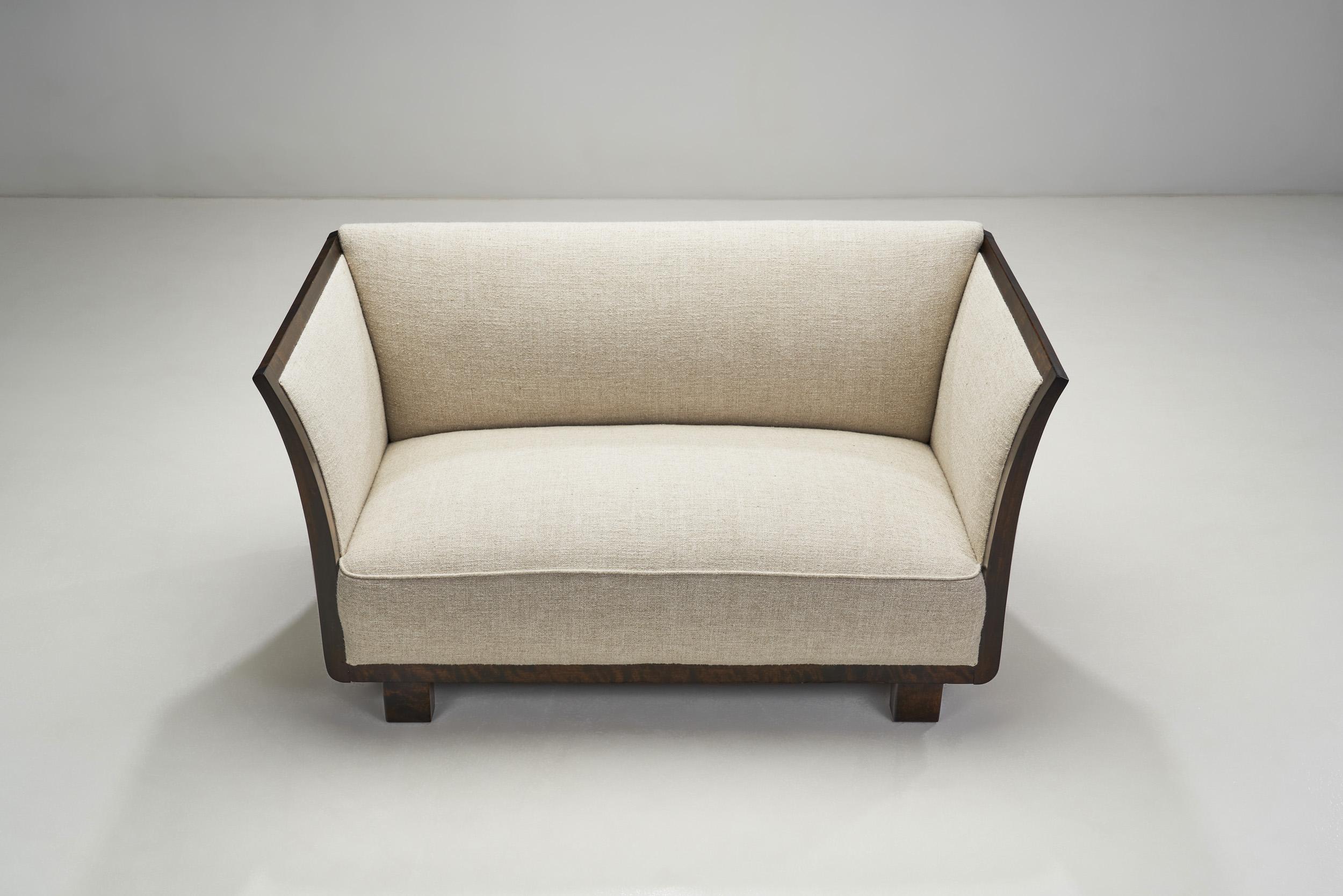 Modernes Mid-Century-Sofa von einem dänischen Möbelschreiner, Dänemark, ca. 1950er Jahre (20. Jahrhundert) im Angebot
