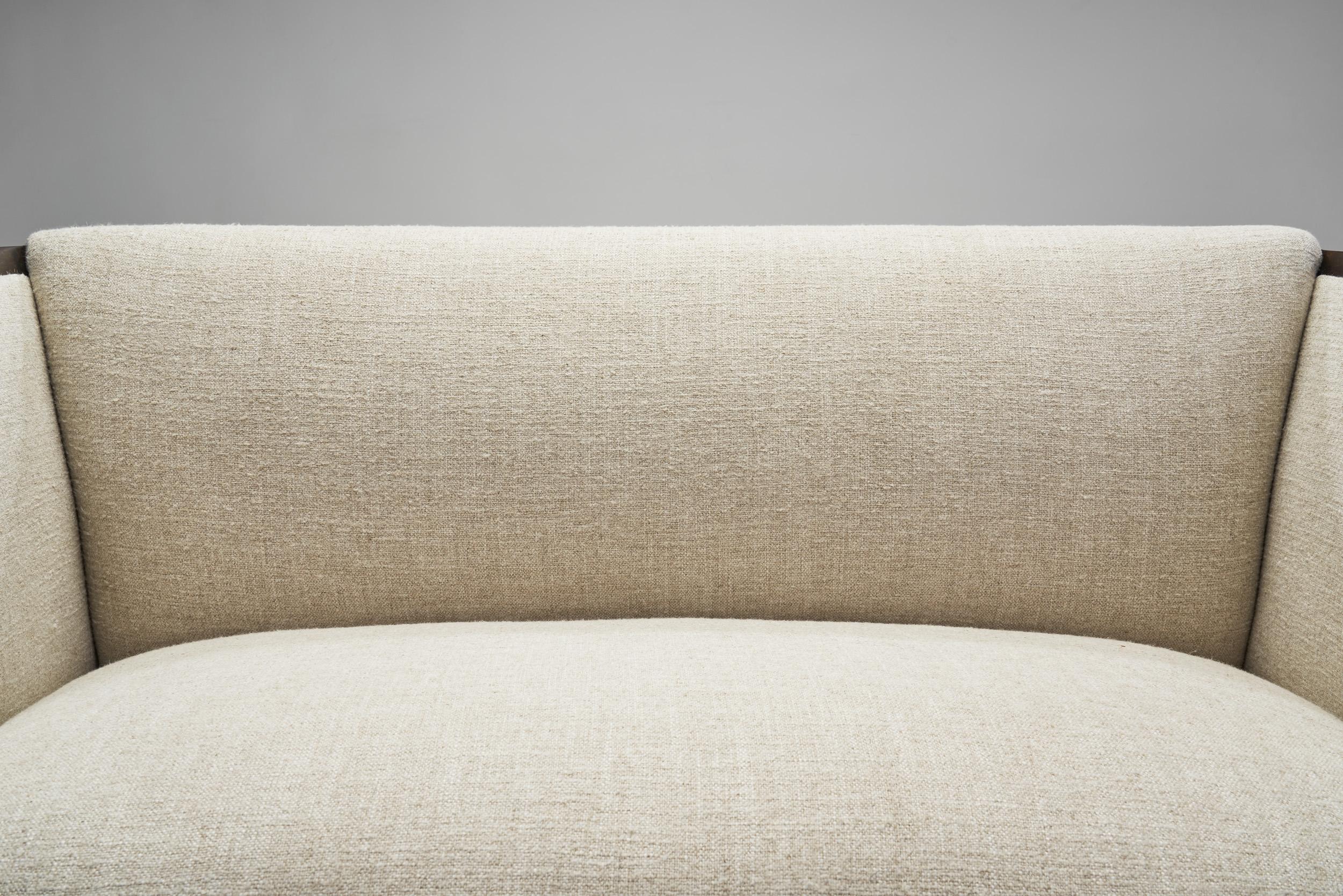 Modernes Mid-Century-Sofa von einem dänischen Möbelschreiner, Dänemark, ca. 1950er Jahre im Angebot 2