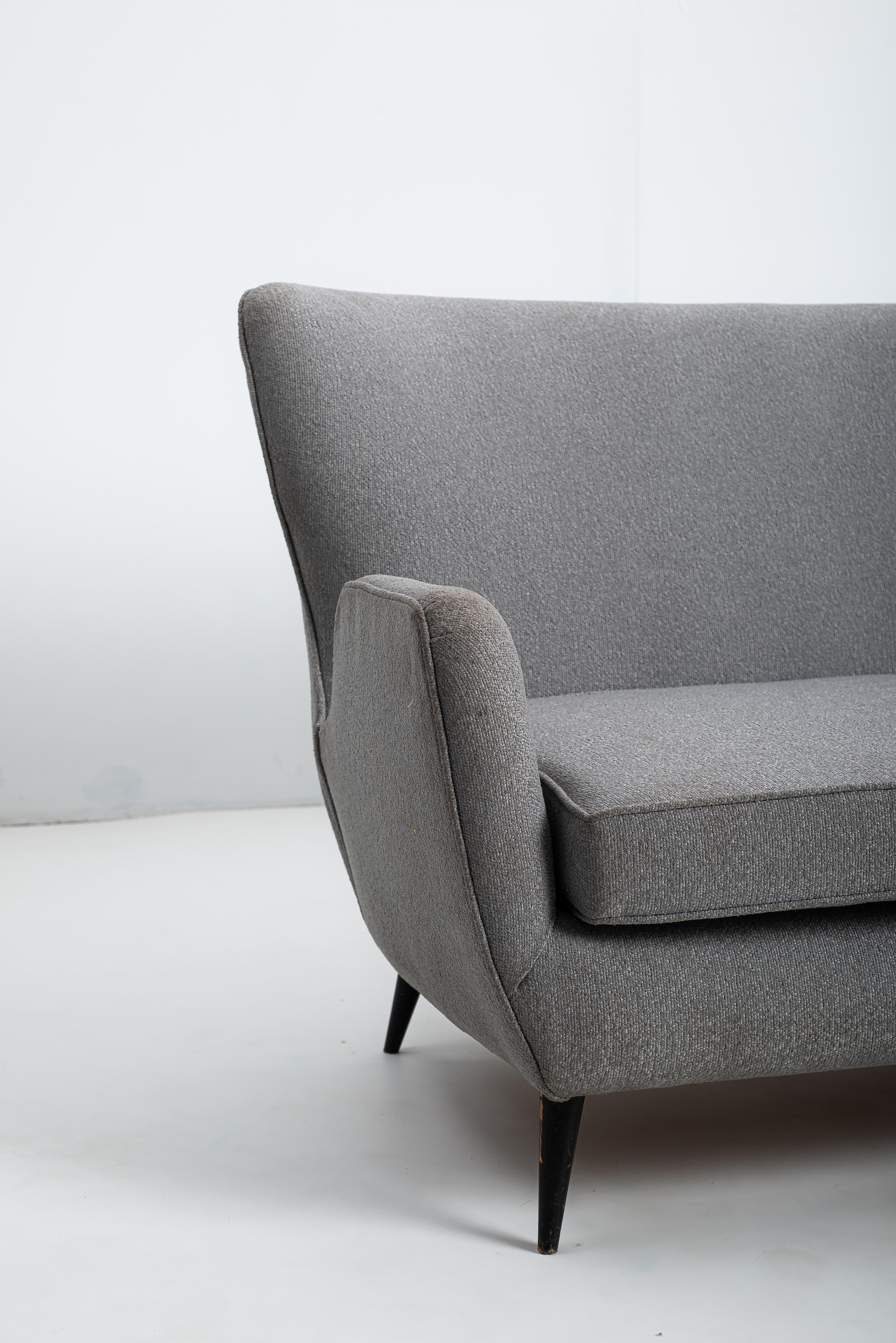 Mid-20th Century Mid-Century Modern Sofa by Carlo Hauner, Brazil, 1960s For Sale
