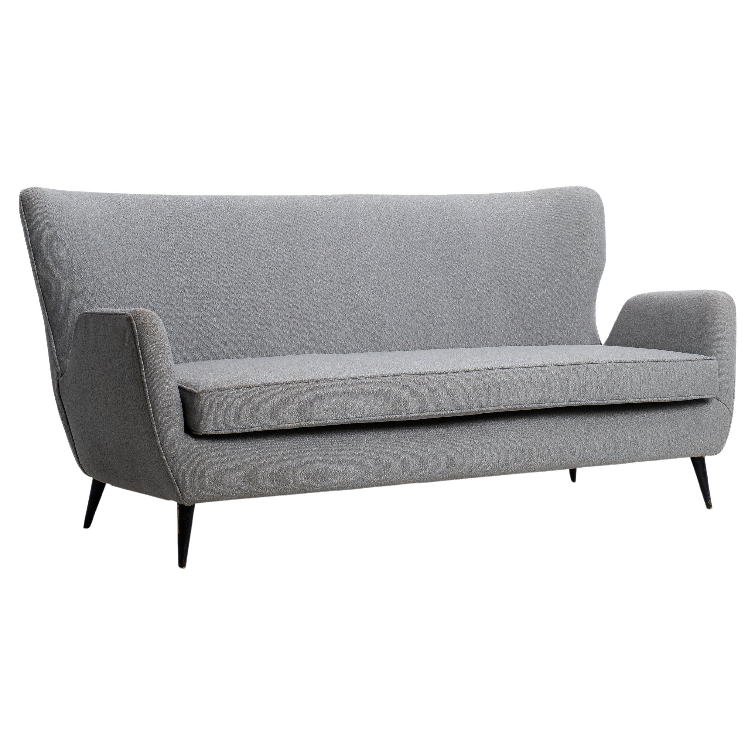 Mid-Century Modern Sofa by Carlo Hauner, Brazil, 1960s For Sale